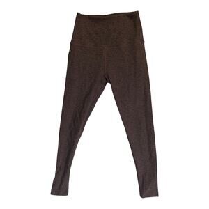 Beyond Yoga womens XS extra small heathered purple ankle length leggings gym